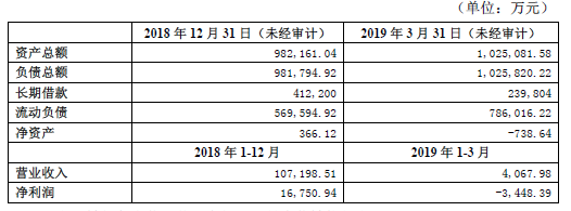 阳光城为两家亏损子公司提供担保 担保总额已超900亿