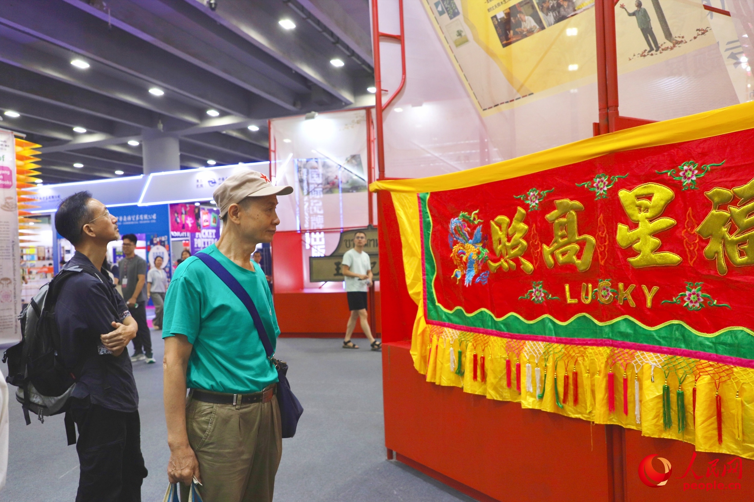 2026南国书香节泰国馆现场。人民网 杨健楠摄