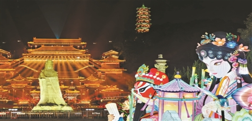 大湾区灯会2月10日开园，总面积800亩，主游线路2.5公里，展期90天