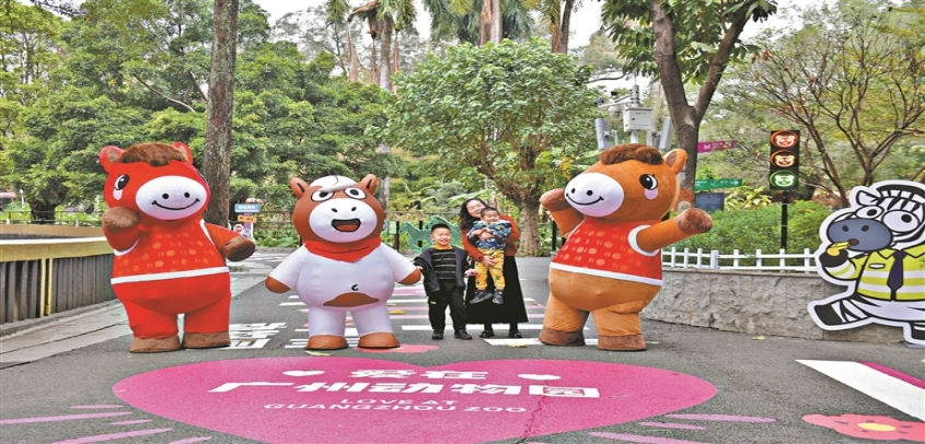 看真马、打卡“马路”……广州动物园邀您“马上”过年