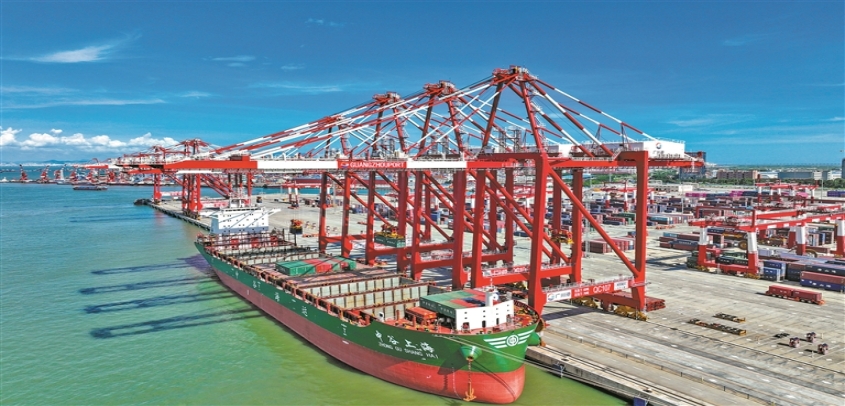 广州港南沙港区五期工程用海获批 项目总投资近150亿元